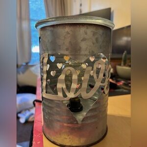 Sweet Love Scentsy Metal Warmer with New‎ Bulb